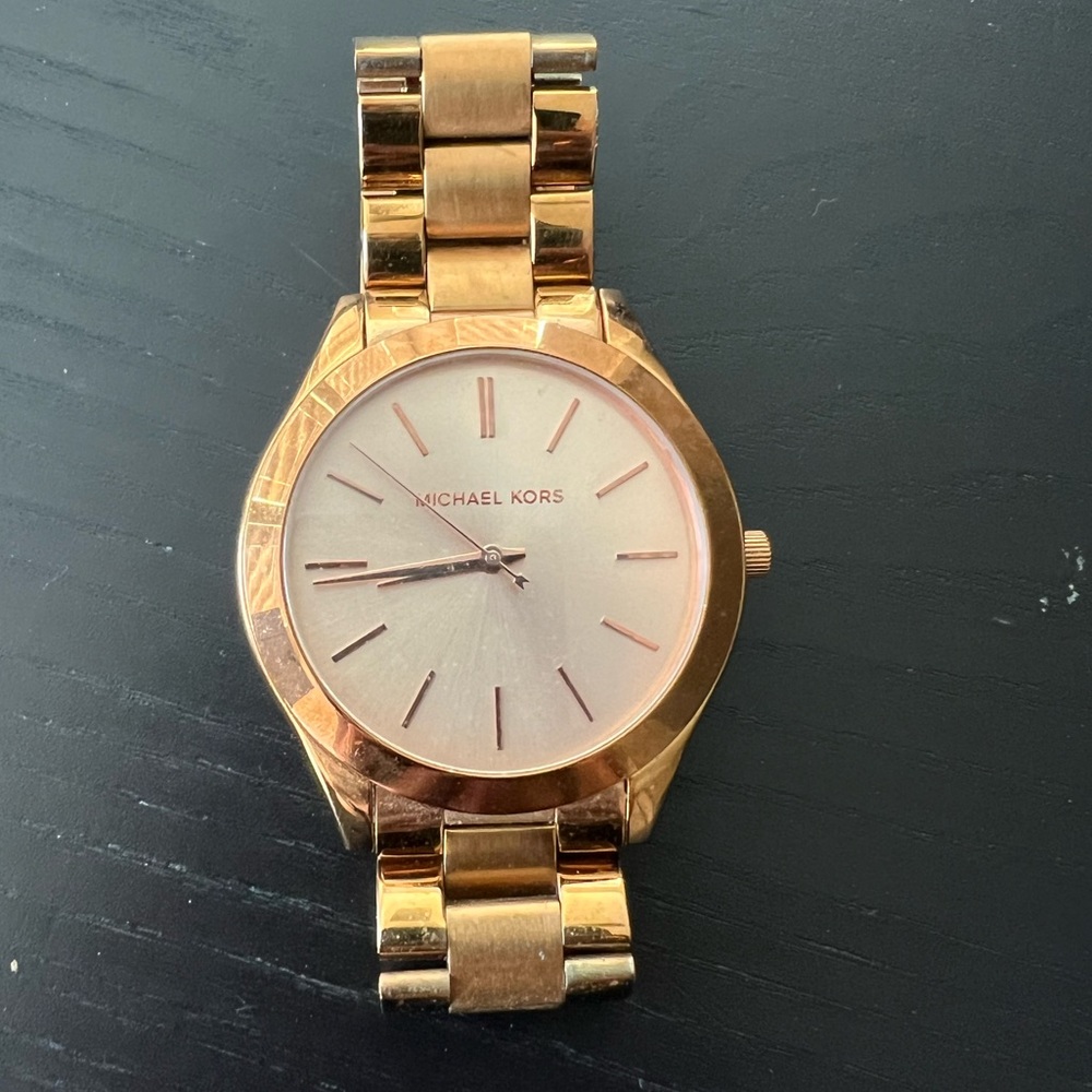 Rose Gold Michael Kors Watch